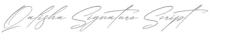 Qalisha Signature Script